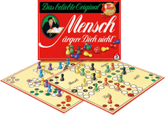 Mensch ärgere dich nicht mit Holzfiguren Schmidt Spiele