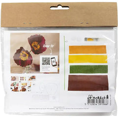 Mini Kreativ Set Krepppapier Mohn - 977470 Creativ Company