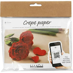 Mini Kreativ Set Krepppapier Rosen - 977475 Creativ Company