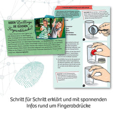 Mitbring Experiment: Fingerabdrücke Kosmos Spieleverlag