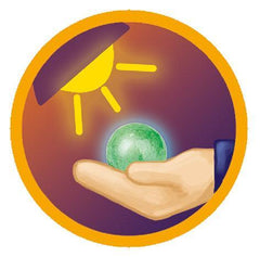 Mondschein-Murmeln Moses