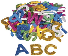 Moosgummi Buchstaben Glitter Rayher