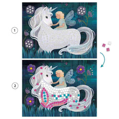 Mosaik Glitzer - verzauberte Welt Djeco