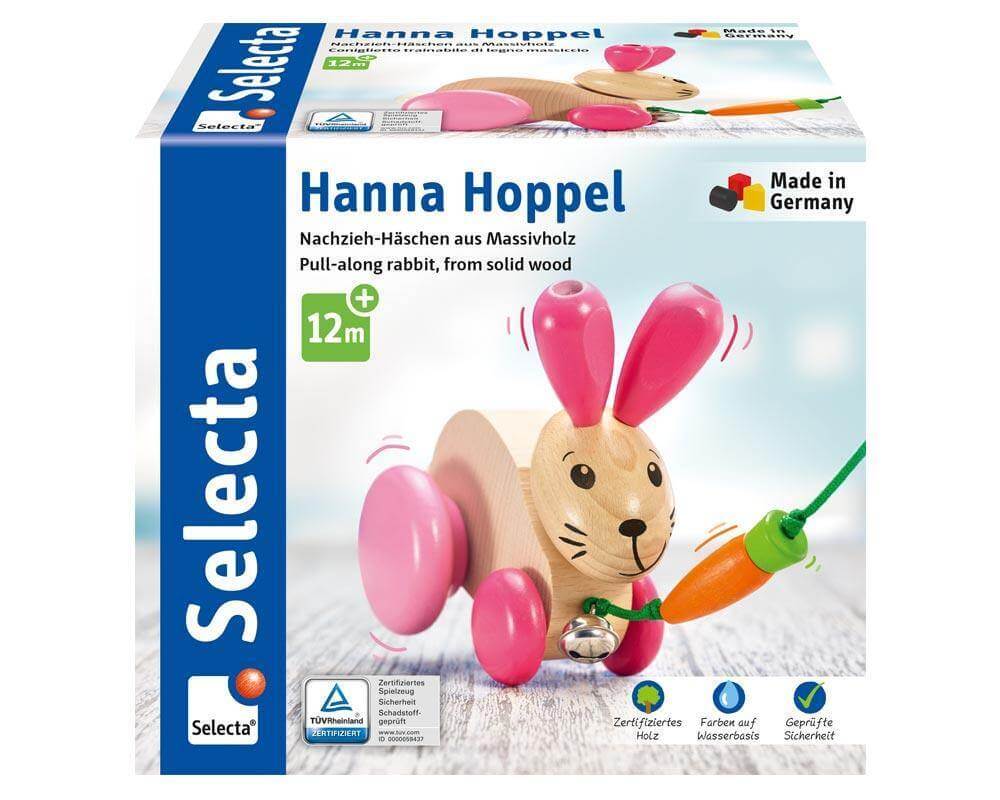 Nachzieh Hase Hanna Hoppel Selecta