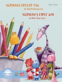 Normans erster Tag im Dinokindergarten (Deutsch-Englisch) - 9783196296204 Hueber Verlag