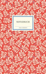 Notizbuch große - rote Blätter - 9783458644422 Insel Verlag