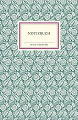 Notizbuch kleine - grüne Blumen - 9783458179245 Insel Verlag