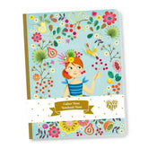 Notizbuch Rose groß Djeco