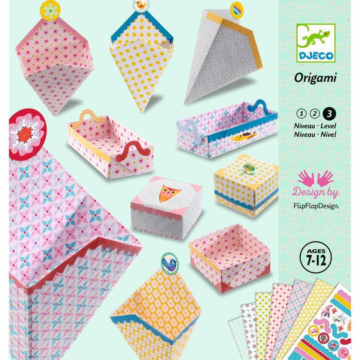 Origami kleine Schachteln Djeco