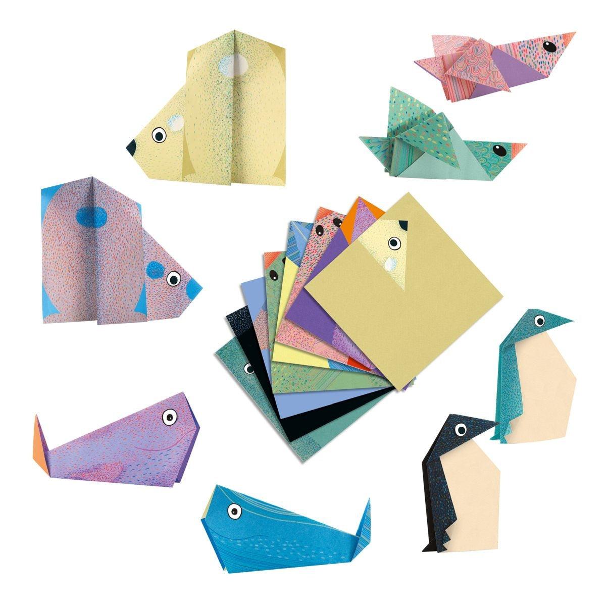Origami Polartiere - www. kunstundspiel .de 08777