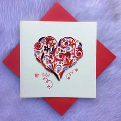 Origamo Karte - Fantasieherz - PQ001 Paladise