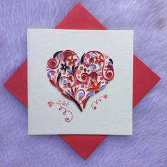 Origamo Karte - Fantasieherz Paladise