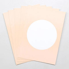 Postkartenset - Dot Soft Aprikose - zum selber gestalten - P050A kunstundspiel 