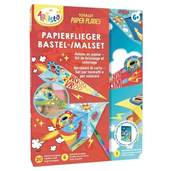 Papierflieger Bastel-/Malset - 9301958 Carletto