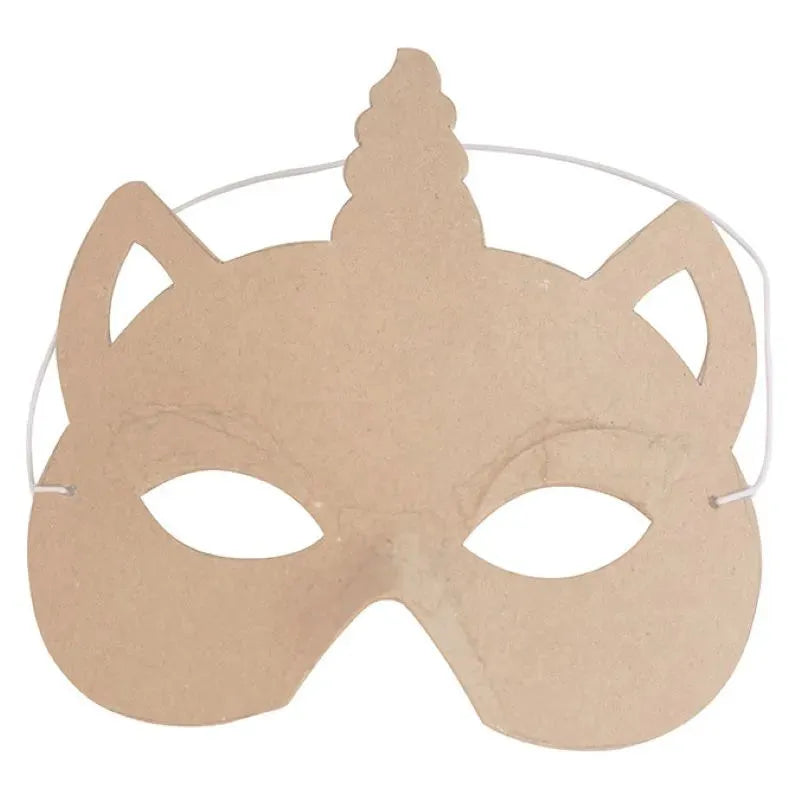 Pappmache Kinder Maske - Einhorn - AC846c Exaclair