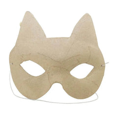 Pappmache Kinder Maske - Katze Exaclair