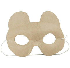 Pappmache Maske - Maus/Bär Exaclair