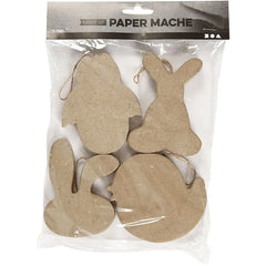 Pappmache Osterornamente zum Aufhängen - 267913 cchobby