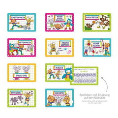 Pausenspiele in der Metallbox Trendhaus