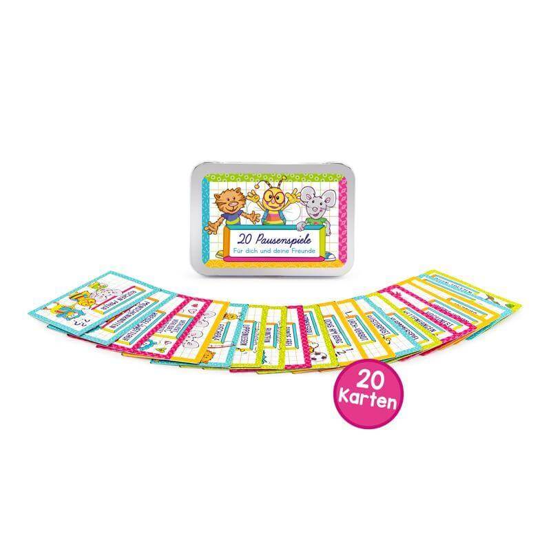 Pausenspiele in der Metallbox Trendhaus