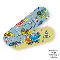 Pflasterbrief Baustellenfahrzeuge Lutz Mauder