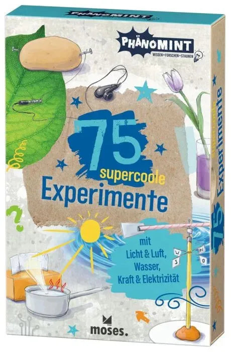 PhänoMINT – 75 supercoole Experimente für kleine Entdecker - 101078 Moses
