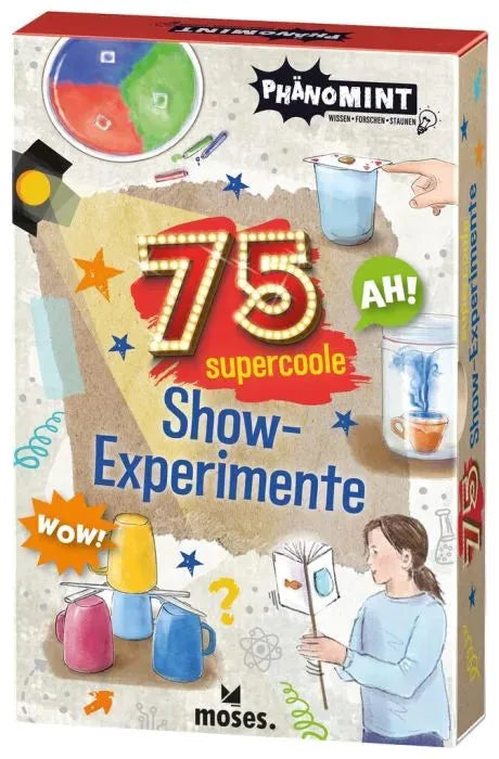 PhänoMINT – 75 supercoole Show-Experimente für Kinder - 052631 Moses
