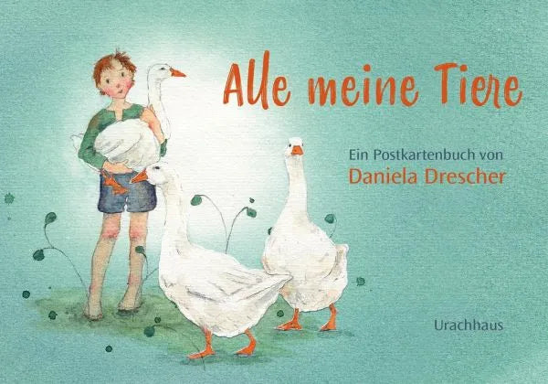 Postkartenbuch »Alle meine Tiere« - 9783825153007 Urachhaus