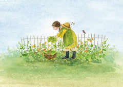 Postkartenbuch 'Gartenkinder' - 9783825154141 Urachhaus