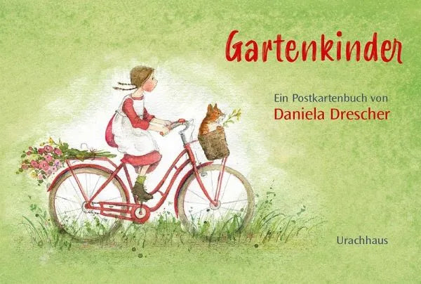 Postkartenbuch 'Gartenkinder' - 9783825154141 Urachhaus