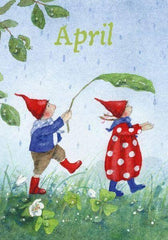 Postkartenbuch 'Mit Pippa und Pelle durch das Jahr' Urachhaus