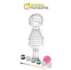 Puppe Laureen zum Bemalen - Exaclair