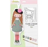 Puppe Lisa zum Bemalen Malset - Exaclair