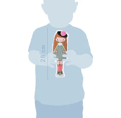 Puppe Lisa zum Bemalen Malset - Exaclair