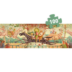 Puzzle 100 Teile - Galerie Wonderful Ride Djeco