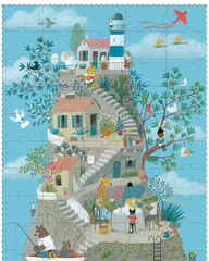 Puzzle 100 Teile - Tea by the Sea Londji