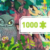 Puzzle 1000 Teile - Eulen & Vögel Djeco
