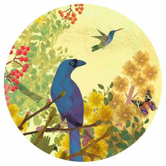 Puzzle 1000 Teile - Friedliche Vögel