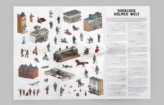 Puzzle 1000 Teile - Sherlock Holmes Welt Laurence King Spiele