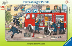Puzzle 15 Teile Mein Feuerwehrauto Ravensburger Spiele