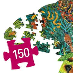 Puzzle 150 Teile - Art Chamäleon Djeco