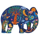 Puzzle 150 Teile - Art Elefant Djeco