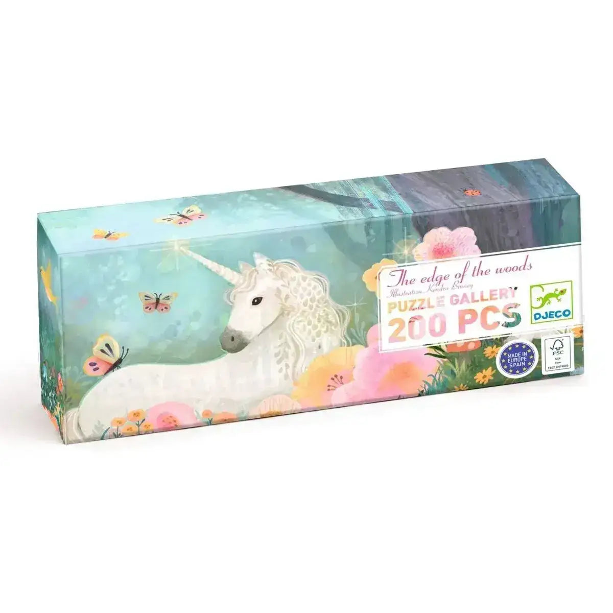 Puzzle 200 Teile - The Edge of the Woods - DJ07684 Djeco