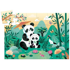 Puzzle 24 Teile - Leo der Panda Djeco
