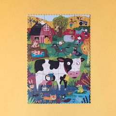 Puzzle 24 Teile - Pocket My little Farm Londji