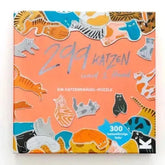 Puzzle 299 Katzen & 1 Hund Laurence King Spiele