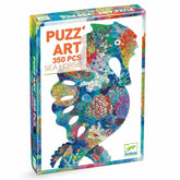 Puzzle 350 Teile - Art Seepferdchen Djeco
