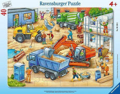 Puzzle 40 Teile Große Baustellenfahrzeuge Ravensburger Spiele