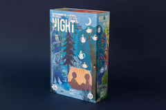 Puzzle 54 Teile - Tag & Nacht - doppelseitig Londji