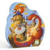 Puzzle 54 Teile - Vaillant und der Drache Djeco